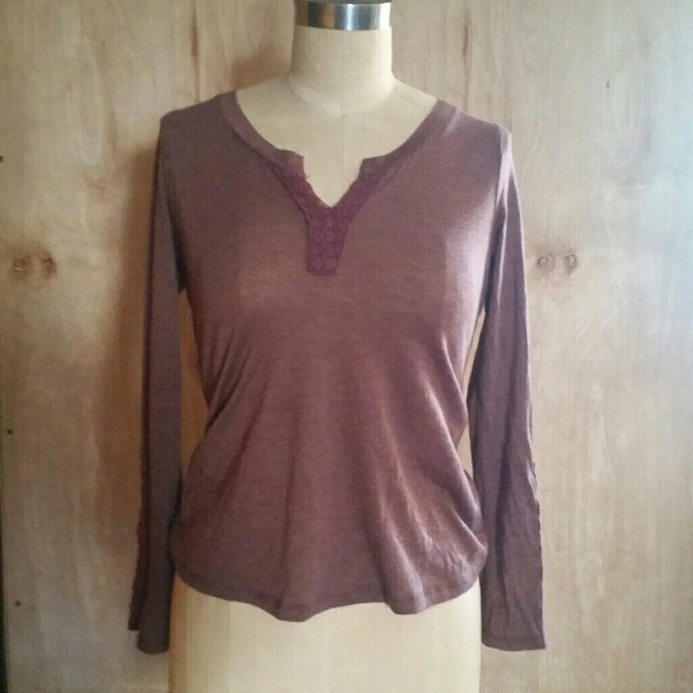 purple long sleeve